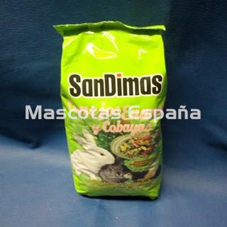 SAN DIMAS Alimento Conejos Enanos y Cobayas 900g - Imagen 1